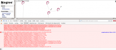 Errors on Iceweasel 40.0.3 running on Debian.
