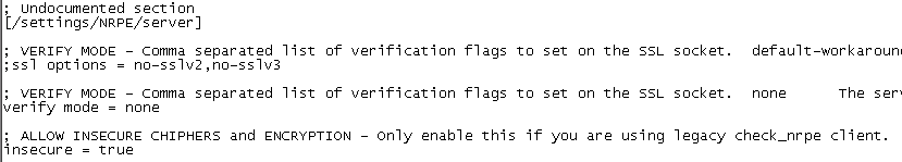 Nsclient configuration file