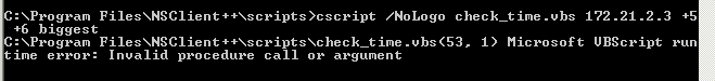 Error we are facing while executing script locally in remote machine.