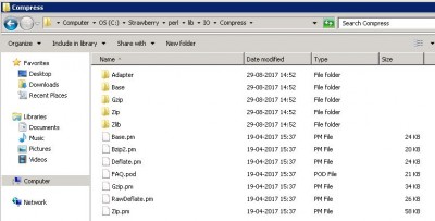 Contents of  Compress Directory