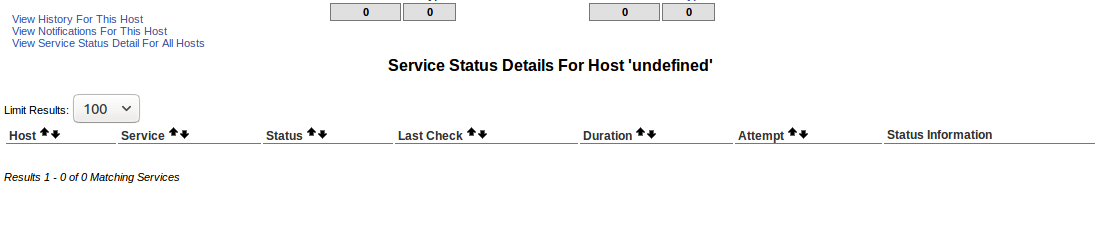 view status details for this host option select