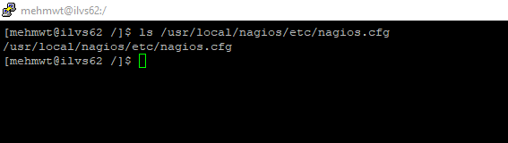 path details of nagios file