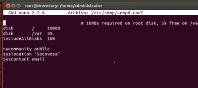 SNMPD.CONF - Client Machine