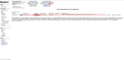 Nagios screenshot