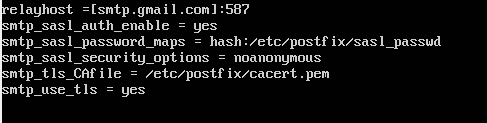 main.cf of postfix
