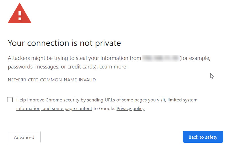 SSL/TLS - Understanding Certificate Warnings SSL/TLS - Understanding Certificate Warnings