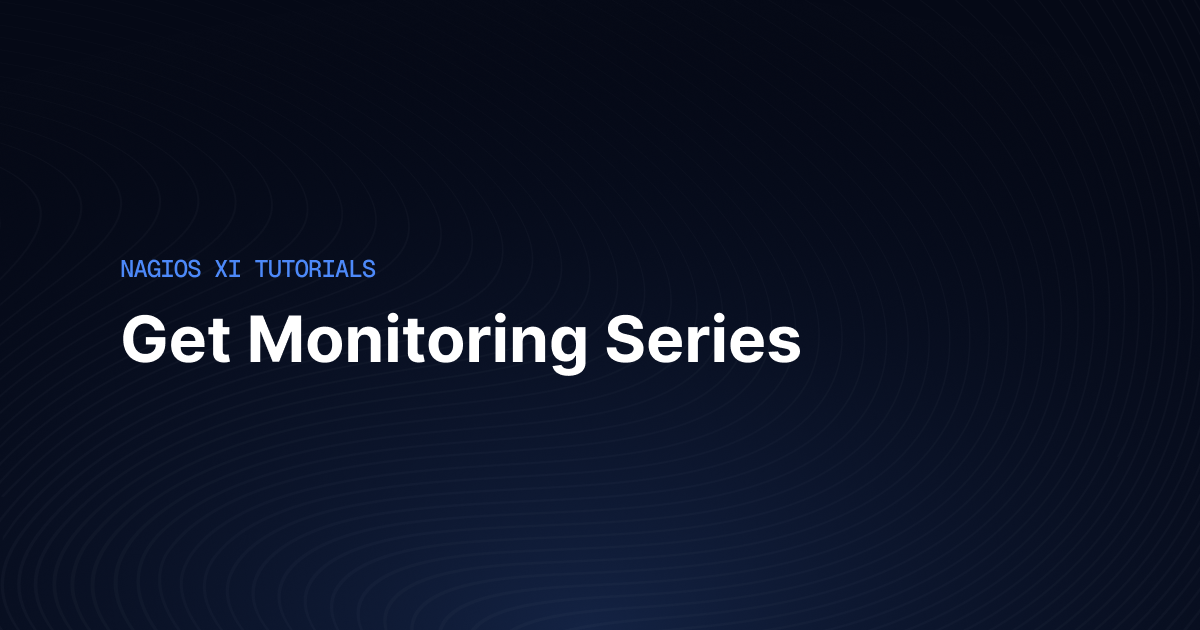 NAGIOS XI GET MONITORING THUMBNAIL 2